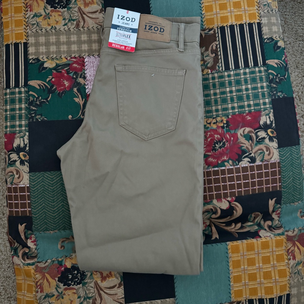 Izod jeans stretch regular fit